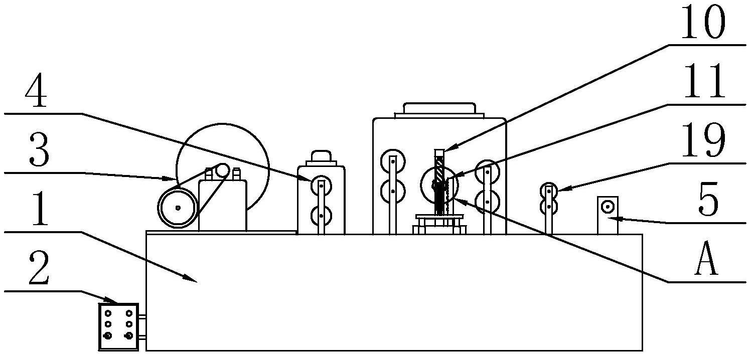 一種不干膠分切機的制作方法 一種不干膠分切機的制作方法