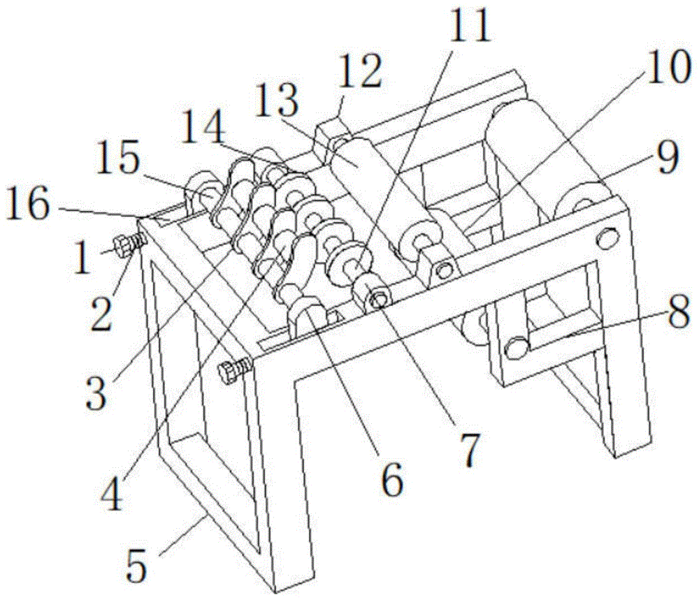 一種鋰電池分切機收卷筒調(diào)節(jié)裝置的制作方法 一種鋰電池分切機收卷筒調(diào)節(jié)裝置的制作方法